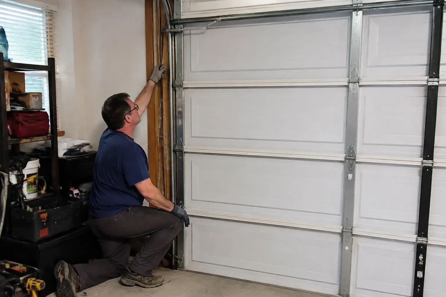 Illustrative garage doors scene; not an actual job — Garage Door Cable Replacement, Collingwood